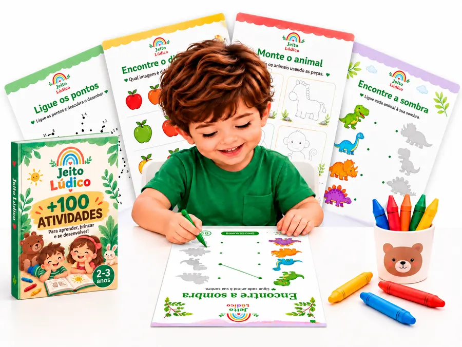 Kit completo com +100 atividades e bônus